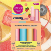 eos Super Soft Shea Lip Balm Sticks 4-Count Variety Pack as low as $6.15/Pack...