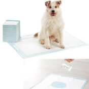 Amazon Basics Heavy Duty Dog and Puppy X-Large Pee Pads, 25-Pack as low...