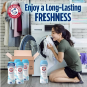 Arm & Hammer 4-Pack Crisp Clean In-Wash Scent Boosters as low as $8.01...