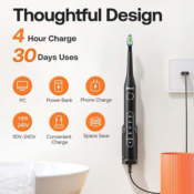 Bitvae Ultrasonic Electric Toothbrush w/ 8x Brush Heads $13.47 After Coupon...