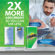 Bounty 12-Pack Select-A-Size 90-Sheet 2-Ply Paper Towels $19.99 Shipped...