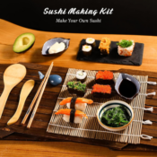 Embark on a culinary adventure with Sushi Making Kit for just $7.49 After...