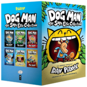 Dog Man: The Supa Epic Collection- Dog Man 1-6 Box Set, Hardcover $25.27/Set...