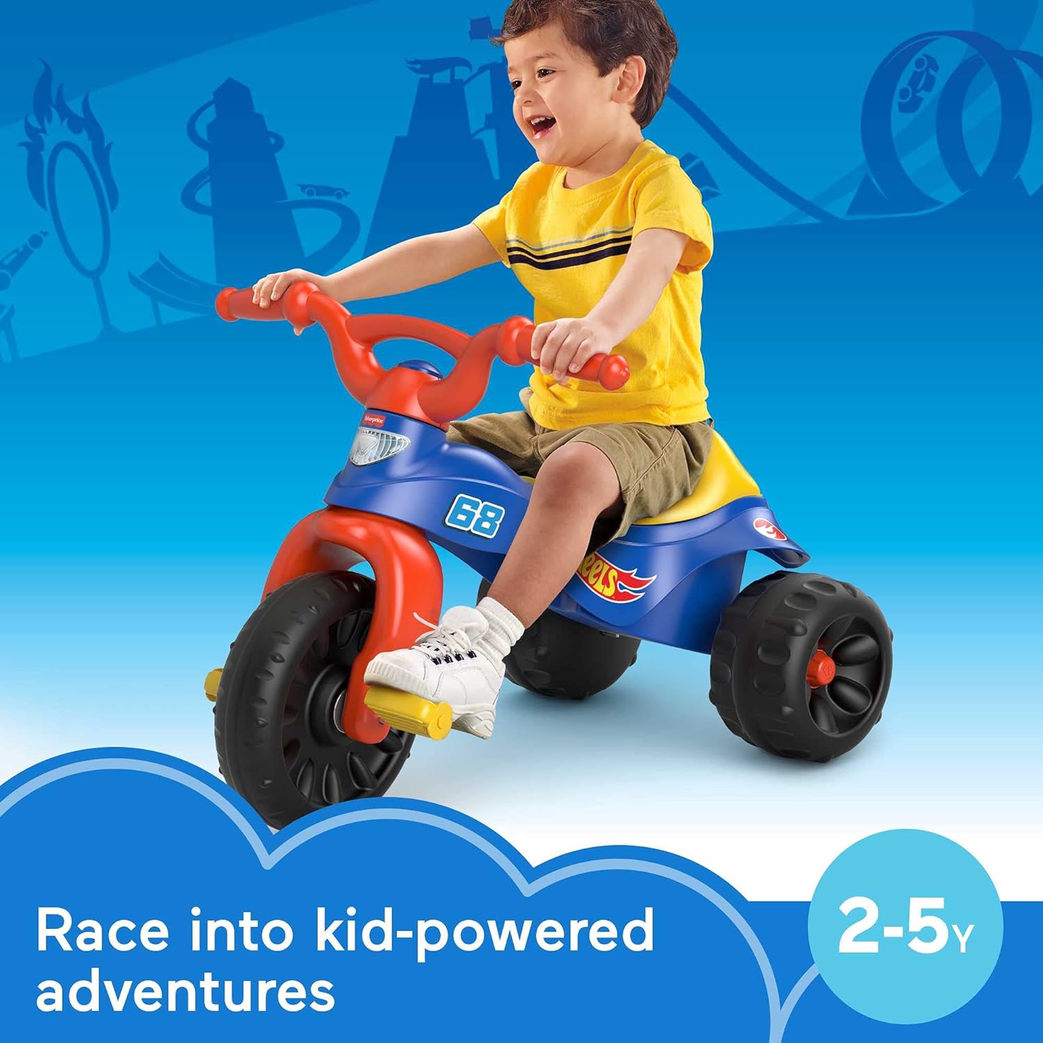 https://fabulesslyfrugal.com/wp-content/uploads/2023/12/Fisher-Price-Hot-Wheels-Toddler-Tricycle-Tough-Trike.jpg