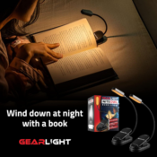 Clip-On Rechargeable Book Light, 2 Pack  $10.37 After Coupon (Reg. $20.75)...
