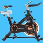 Goplus Indoor Exercise Bike with Flywheel & LCD Display $90 After Code...