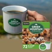 Green Mountain Coffee Roasters Hazelnut Keurig Single-Serve K-Cup 72 Count...