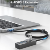 High-Speed 4-Port USB C Hub $8.49 After Coupon + Code (Reg. $17) - 6K+...