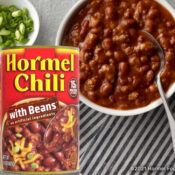 Hormel Chili with Beans, 8-Pack as low as $11.50 Shipped Free (Reg. $18.24)...