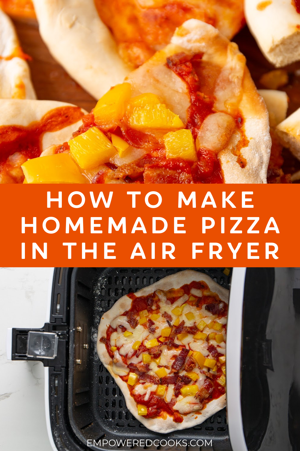 how to make homemade pizza in the air fryer