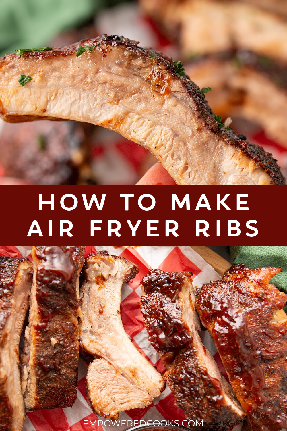 how to make air fryer ribs