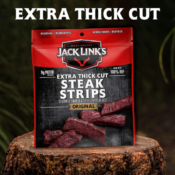 Jack Link's 4-Pack Extra Thick Cut Steak Strips Beef Jerky as low as 14.38...