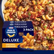 Kraft Deluxe Original Cheddar Macaroni & Cheese, 3-Count as low as...