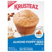 Krusteaz Almond Poppy Seed Muffin Mix, 12-Pack as low as $24.40 Shipped...
