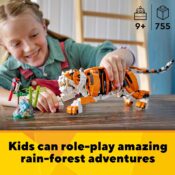 LEGO Creator 3-in-1 Majestic Tiger 755-Piece Building Set $39.99 Shipped...