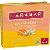 Larabar 6-Pack Orange Sorbet Bars as low as $6.07 when you buy 4 (Reg....