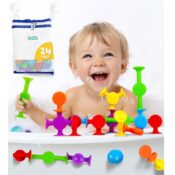 Mold Free Sensory Bath 24-Piece Building Toys $19.66 (Reg. $33) - FAB Ratings!