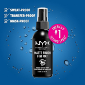 NYX Makeup Setting Spray, Matte Finish as low as $2.60 After Coupon (Reg....