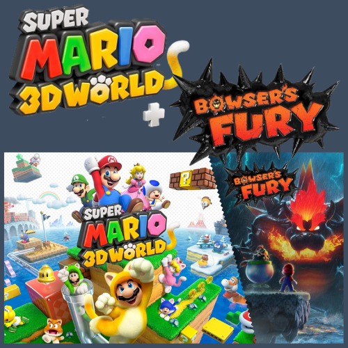 $35 $60) + 3D Frugal Bowser\'s Nintendo World Mario Fury (Reg. Super - Switch Fabulessly -