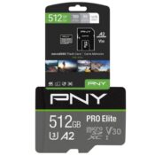PNY Pro Elite 512GB microSDXC Memory Card with Adapter $26.99 (Reg. $74.99)