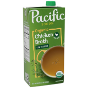 Pacific Foods 12-Pack Organic Free Range Low Sodium Chicken Broth as low...
