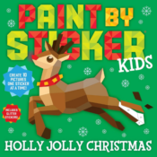 Paint by Sticker Kids' Holly Jolly Christmas Activity Book $5.50 After...