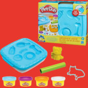Play-Doh Create ‘n Go Pets Playset with Storage Container $4.50 when...