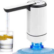 Quench your thirst anywhere, anytime with this Portable Water Bottle Pump...