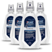 Crest 4-Pack Pro-Health Clinical Alcohol-Free Mouthwash as low as $10.38...