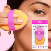 Real Techniques 2-Count Miracle 2-in-1 Powder Puff as low as $5.21 Shipped...