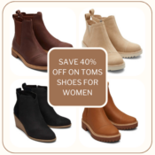 TOMS: Save 40% on Women's Shoes - Score Last Chance Holiday Gifts thru...