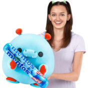 Snackles 14-Inch Mentos Hippo Super Sized Plush $10.49 (Reg. $20) - FAB...