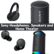 Sony Headphones, Speakers and Home Theater $34.99 (Reg. $59.99+)