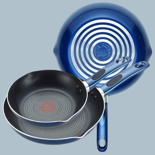  Tramontina PrimaWare 2-Piece Nonstick Saute Pan Set, Steel  Gray: Home & Kitchen