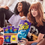 Takis 40-Count Blue Heat Rolled Spicy Tortilla Chips as low as $12.07 After...