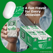 Tic Tac 12-Count Fresh Breath Mints, Freshmint as low as $7.74 Shipped...