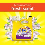 Tide Simply Liquid Laundry Detergent, Berry Blossom, 89 Loads as low as...