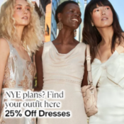 Up to 60% off after Christmas sale at Macy's + 25% off New Year's Eve dresses