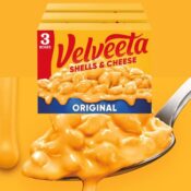 Velveeta Original Shells & Cheese Meal, 3-Pack as low as $4.66 After...