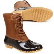 Women's Maplewood Water-Resistant Lace-up Boots $20.99 (Reg. $70) - 2 Colors,...
