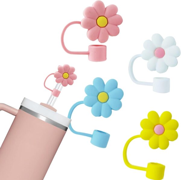 Flower Straw Covers, 4-Pack $5.99 (Reg. $8) - $1.50 Each, Fits