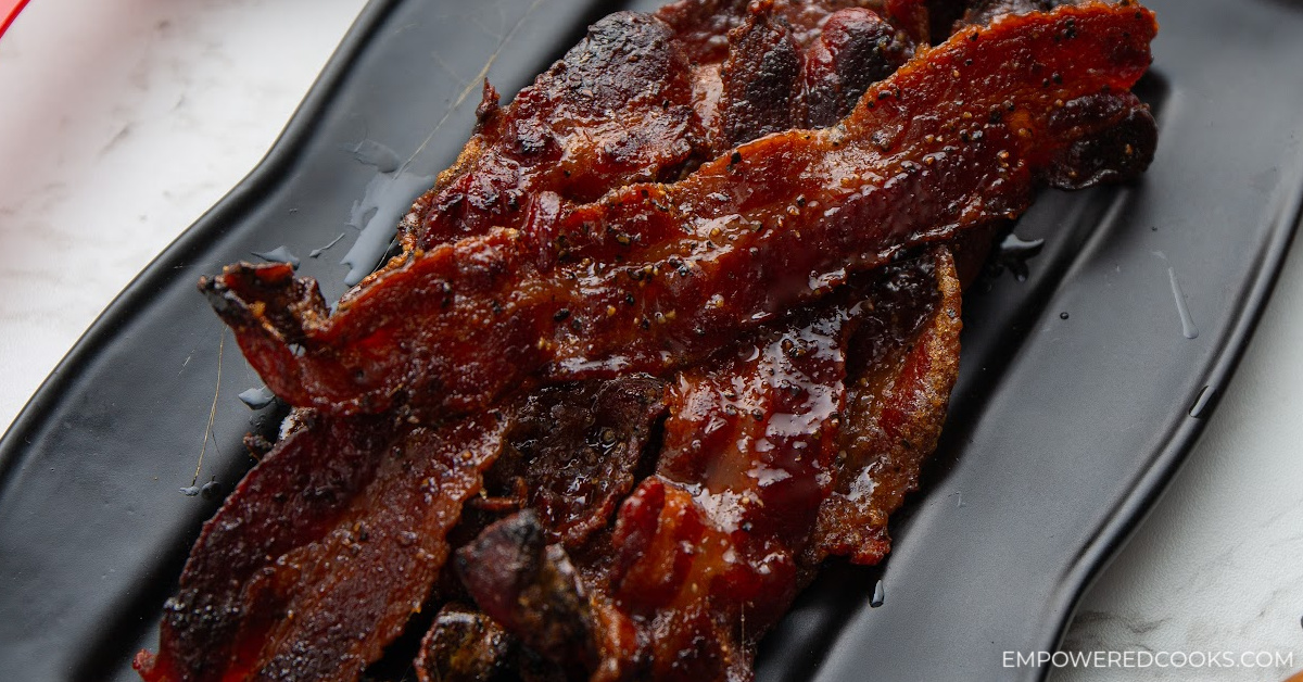 Air Fryer Candied Bacon