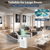 Breathe better with a smart and efficient air purifier in your home with...