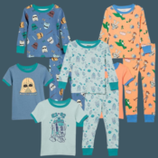 Amazon Essentials Boys and Toddlers' Snug-Fit Cotton Pajamas from $7.10...