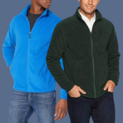 Amazon Essentials Men's Full-Zip Fleece Jacket from $7.60 (Reg. $29.90+)...