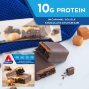 Atkins 5-Count Caramel Double Chocolate Crunch Snack Bar as low as $5.83...
