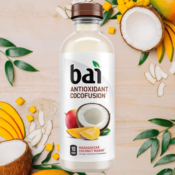 Bai Coconut Flavored Water 12-Pack Antioxidant Infused Drinks, Madagascar...