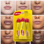 Carmex Original Flavor Moisturizing Lip Balm Tube, 3-Count $2.94 (Reg....