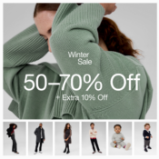 Gap Factory: Winter Sale! Take 50-70% Off + An Extra 10%