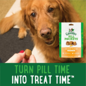 Greenies 30-Count Pill Pockets Capsule Soft Dog Treats, Chicken Flavor...